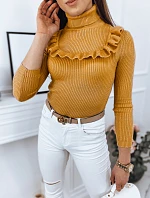 Dámský svetr NOAH žlutý FashionStreet MY1408