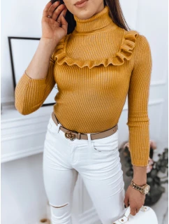 Dámský svetr NOAH žlutý FashionStreet MY1408