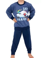 Chlapecké pyžamo 267/158 Ski - CORNETTE Chlapecké pyžamo 267/158 Ski - CORNETTE