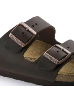Dámské/pánské hnědé žabky Birkenstock Arizona Nubuk Habana narrow (52533) Dámské/pánské hnědé žabky Birkenstock Arizona Nubuk Habana narrow (52533)