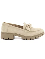 Dámské semišové polobotky s béžové M.Daszynski model 22068845 - M. Daszyński Dámské semišové polobotky s béžové M.Daszynski model 22068845 - M. Daszyński