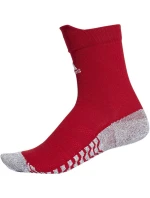 Adidas Alphaskin Traxion Crew Ultralight ponožky červené CV7678 Adidas Alphaskin Traxion Crew Ultralight ponožky červené CV7678