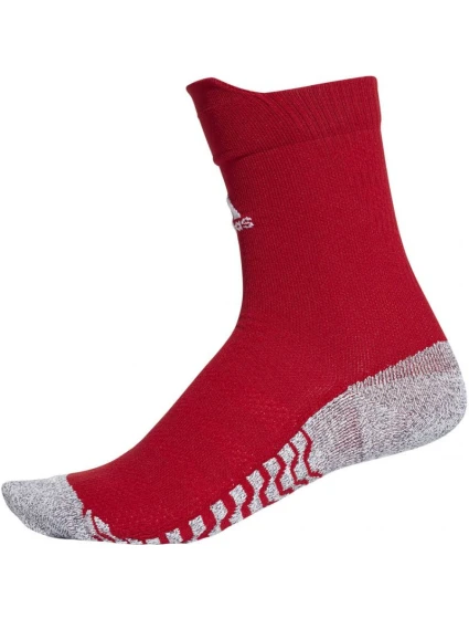 Adidas Alphaskin Traxion Crew Ultralight ponožky červené CV7678 Adidas Alphaskin Traxion Crew Ultralight ponožky červené CV7678