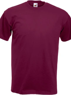 Fruit of the Loom Super Premium T Tričko 16.1044 burgundy