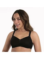 Suzette soft podprsenka košíčky se spacer-výztuží 5256 black - RosaFaia