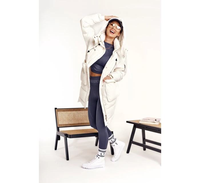 Dámské Vysoké Tenisky Na Velké Podrážce BIG STAR FF274241 Bile