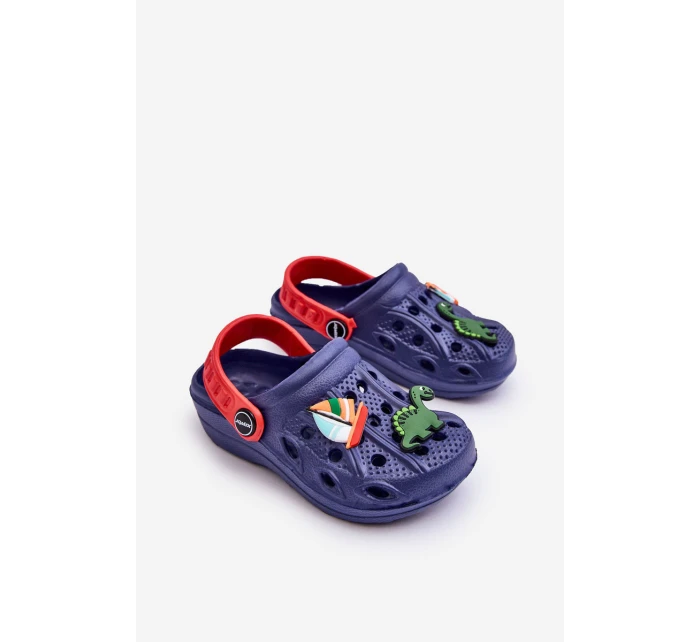 Dětské pěnové lehké sandály Crocs námořnická modrá model 21623913 - Boto