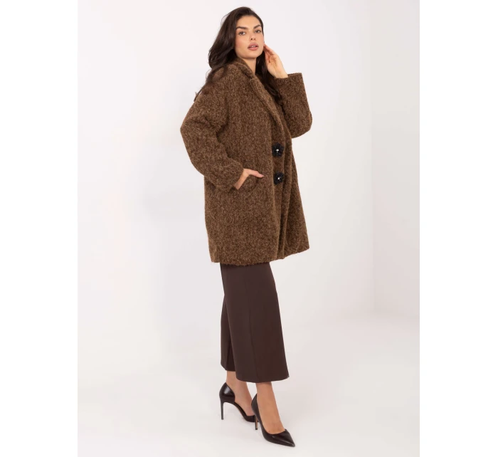 Płaszcz IT PL model 21795612 brązowy - FPrice