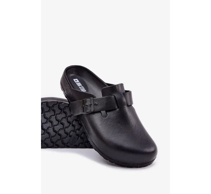 Pánské pěnové pantofle Big Star – černé