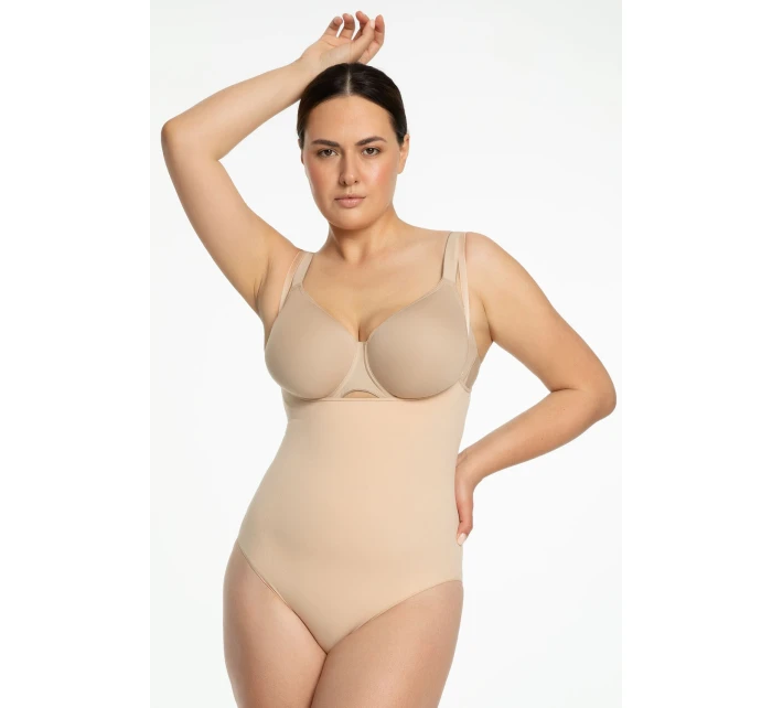 Dámské body 419 Seamless Open Béžová - Julimex
