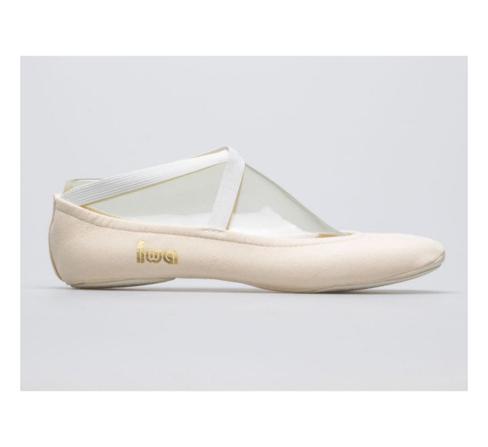 IWA 302 krémová gymnastická baletní obuv