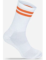 Mr. Socks L 05004 Tenisové ponožky "Basic" 88.5004 white/orange Mr. Socks L 05004 Tenisové ponožky "Basic" 88.5004 white/orange