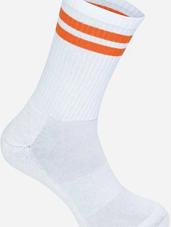 Mr. Socks L 05004 Tenisové ponožky "Basic" 88.5004 white/orange