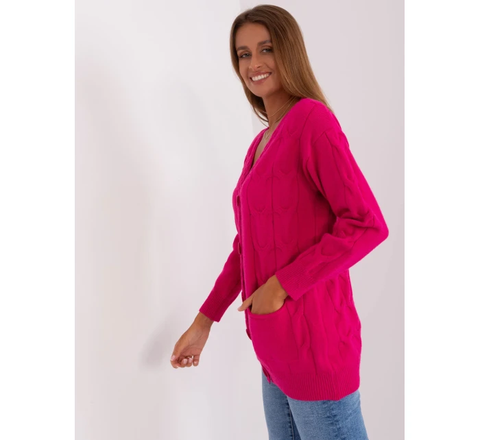 Sweter AT SW model 18895632 fuksjowy - FPrice