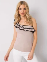 Top TW TP OB018.08 béžová Top TW TP OB018.08 béžová
