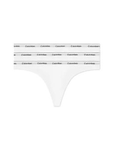 Dámské spodní prádlo THONG 3PK 000QD5209E100 - Calvin Klein