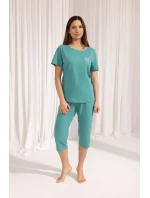 Dámské pyžamo MMax Leveza  dł/r M2XL modrý L model 20844368 - Regina