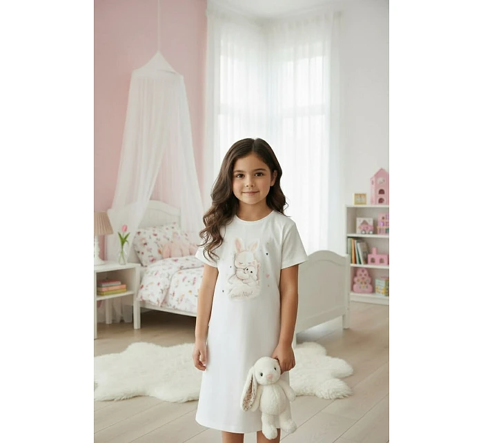 Cornette Dětské dívčí tričko 493/124 Spací 3 kr/r 122-128 Cornette Dětské dívčí tričko 493/124 Spací 3 kr/r 122-128