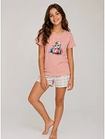 Pyžamo Young Girl 4 kr/r model 22269084 - Cornette Pyžamo Young Girl 4 kr/r model 22269084 - Cornette