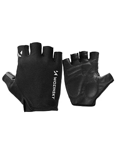 Cyklistické rukavice Wozinsky WRR-01XL velikost XL - černé