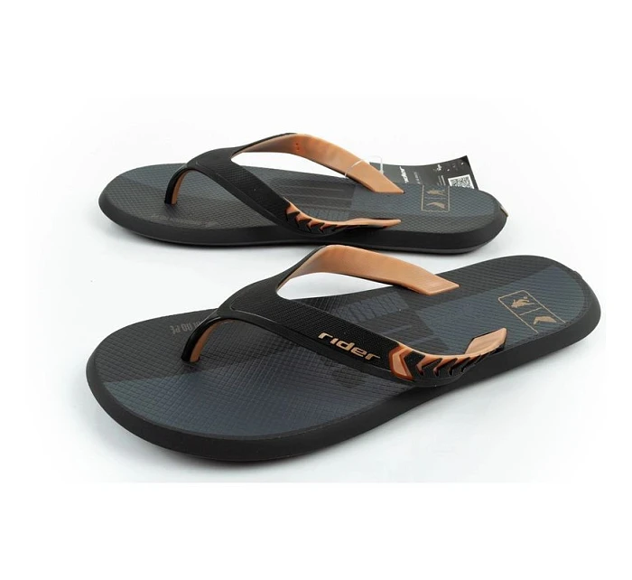 Sportovní obuv pánské model 22115546 Prime pohodlné žabky černé - Rider