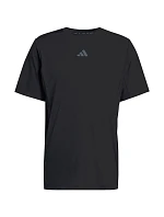 Pánské tričko adidas D4T PrimeLift 3 Stripes, černé, KE9937 Pánské tričko adidas D4T PrimeLift 3 Stripes, černé, KE9937
