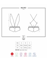 Ohnivé body 853 - TED red - Obsessive Ohnivé body 853 - TED red - Obsessive