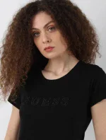 Dámské tričko O1GA05K8HM0 - JBLK černá - Guess