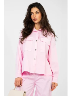 Košile s dlouhým rukávem model 224198 Italy Moda