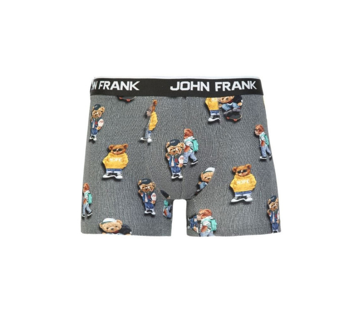 Pánské boxerky John Frank JFBD325-COOL TEDDY