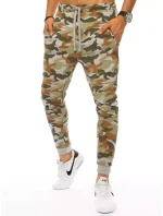 Pánské teplákové kalhoty moro green FashionStreet UX3334 Pánské teplákové kalhoty moro green FashionStreet UX3334