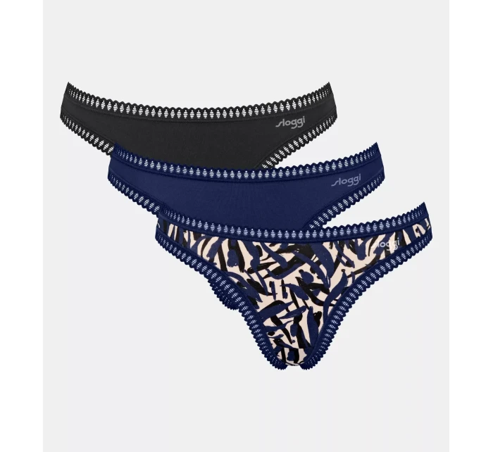 sloggi GO Crush String C3P - BLUE - SLOGGI BLUE - SLOGGI sloggi GO Crush String C3P - BLUE - SLOGGI BLUE - SLOGGI