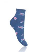 Vzorované netlačící ponožky Steven art.099 35-40