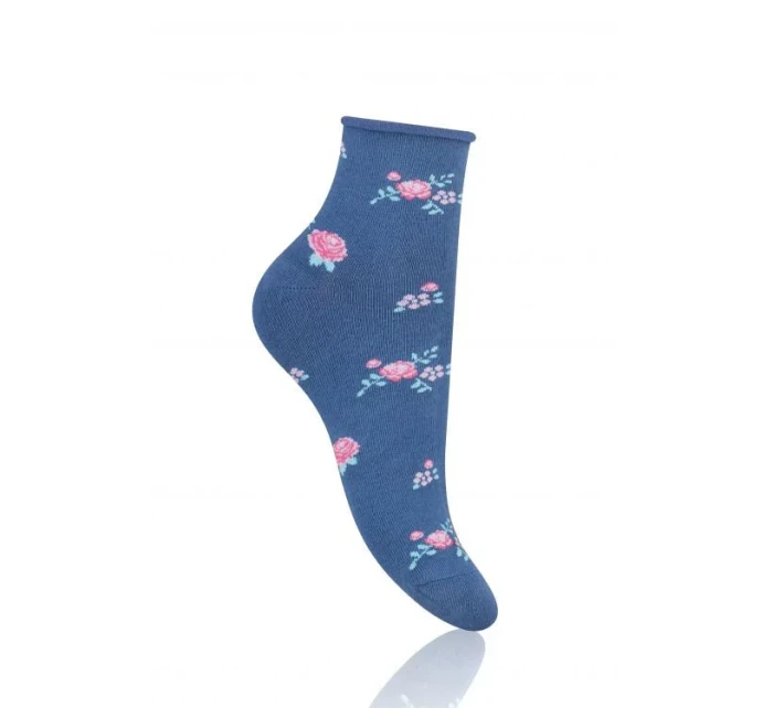 Vzorované netlačící ponožky Steven art.099 35-40