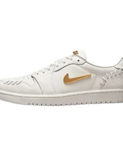 Air Jordan 1 Low Method of Make Wmns 'White/Metallic Gold' dámské sportovní boty - FN5032-100