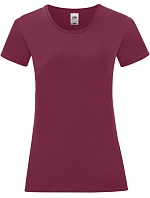 LadyFit Iconic 150 T Dámské tričko model 22429469 burgundy - Fruit of the Loom LadyFit Iconic 150 T Dámské tričko model 22429469 burgundy - Fruit of the Loom