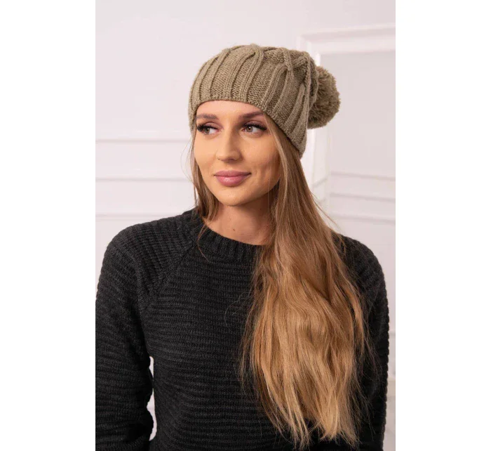 Milano fleecová čepice K203 khaki