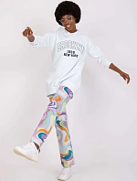 Dámská mikina-DHJ-BL-15658.35-bílá