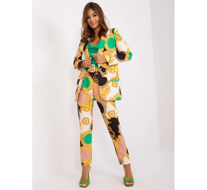 Marynarka DHJ MA model 18725629 czarno beżowy - FPrice