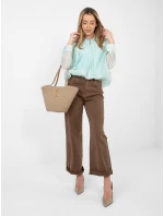 Bluzka IT BZ model 21923799 mietowy - FPrice Bluzka IT BZ model 21923799 mietowy - FPrice