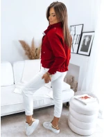 SISI dámská bunda bomber červená FashionStreet TY3486