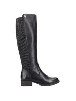 Kožené boty Rieker W Z9591-00 černá