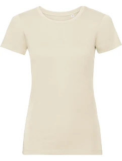 Russell Athletic 108F Dámské tričko Pure Organic 10.108F natural