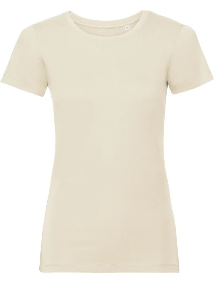 Russell Athletic 108F Dámské tričko Pure Organic 10.108F natural Russell Athletic 108F Dámské tričko Pure Organic 10.108F natural