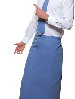Bistro-Apron "Ibiza" Zástěra 38.BSS3 grey blue