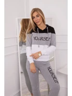 Sada s potiskem Sama černá+šedá Sada s potiskem Sama černá+šedá