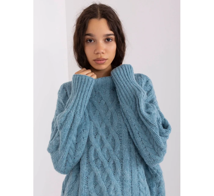 Sweter AT SW  niebieski model 19018672 - FPrice