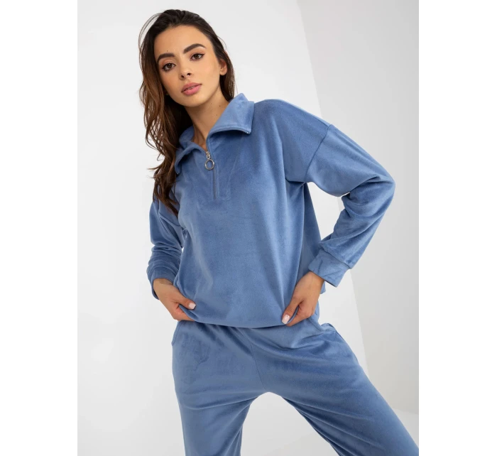 Pyžamo BR PI 9117 tmavě modré