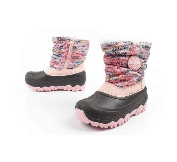 Dětské zimní sněhule Kuky růžové - Lee Cooper