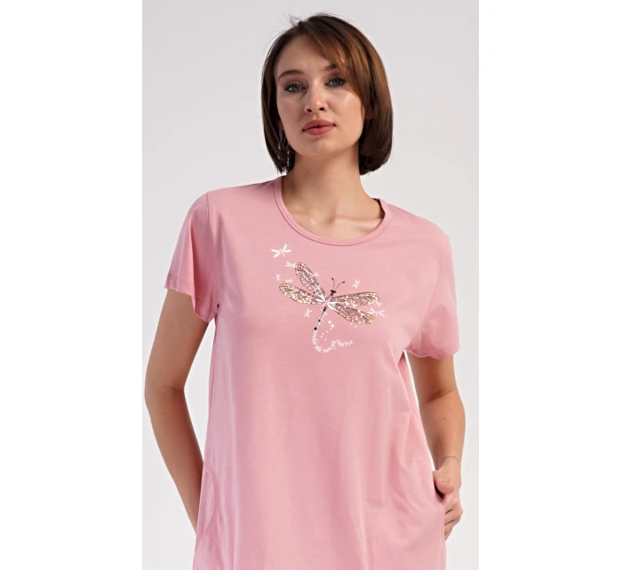 Dámské domácí šaty s krátkým rukávem model 21202723 - Vienetta